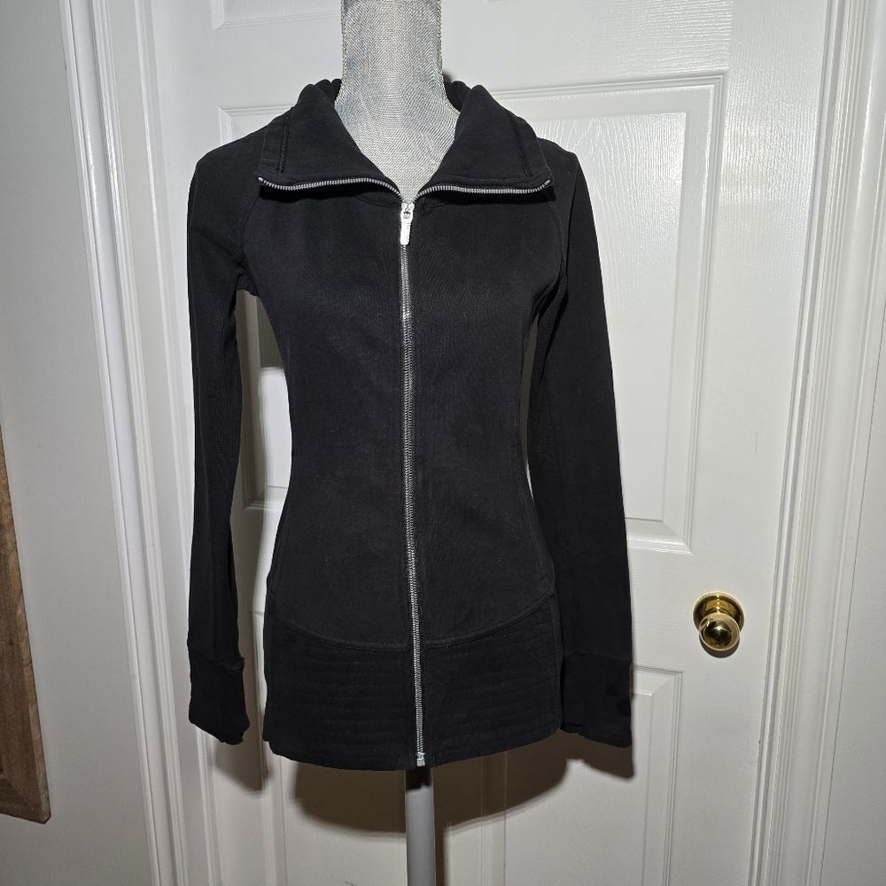 lululemon athletica Black Full-Zip Jacket